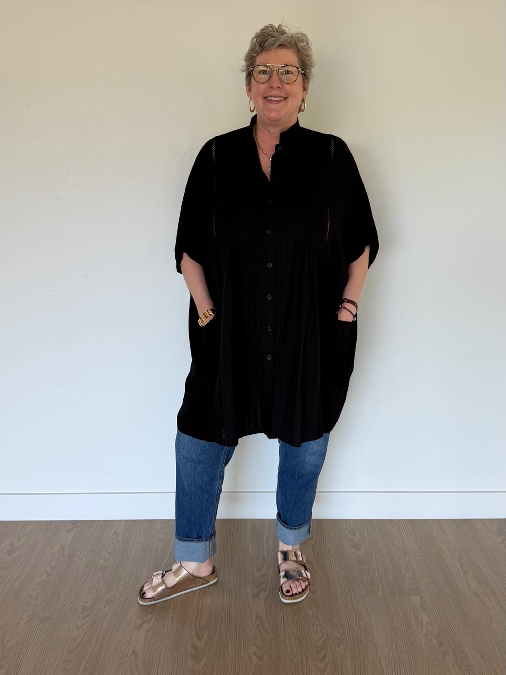 Limi Few Black Kaftan Tunic